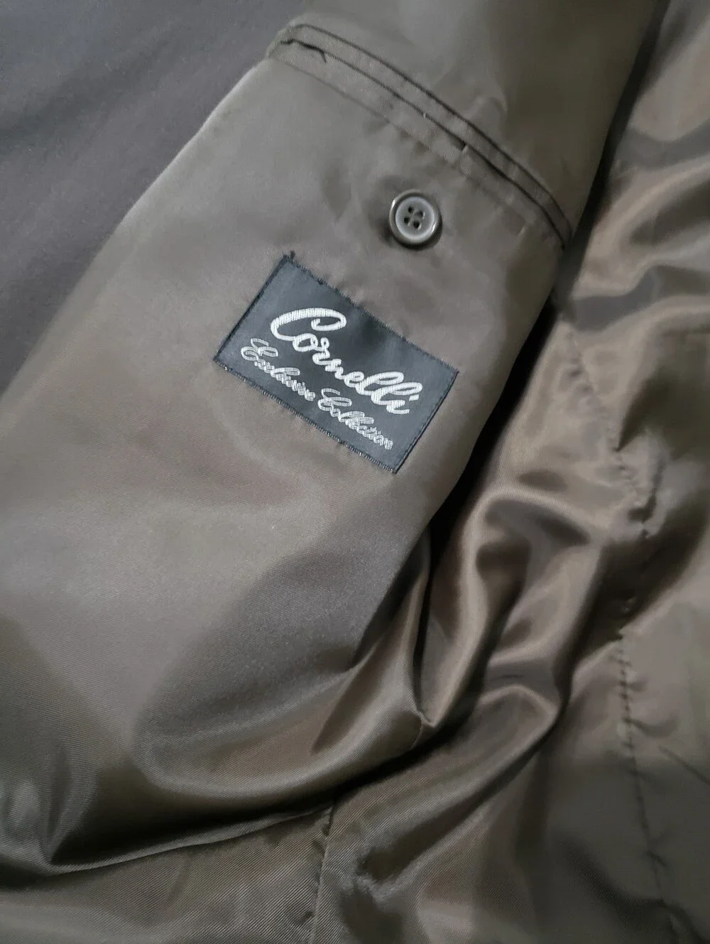 Cornelli Exclusive Collection 100% Wool Double Breasted Suit L42